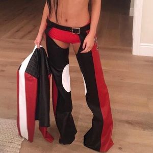 Kylie Jenner/ Christina Aguilera costume chaps